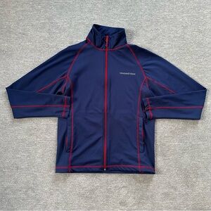 Vineyard Vines Navy Zip-Up Performance Jacket